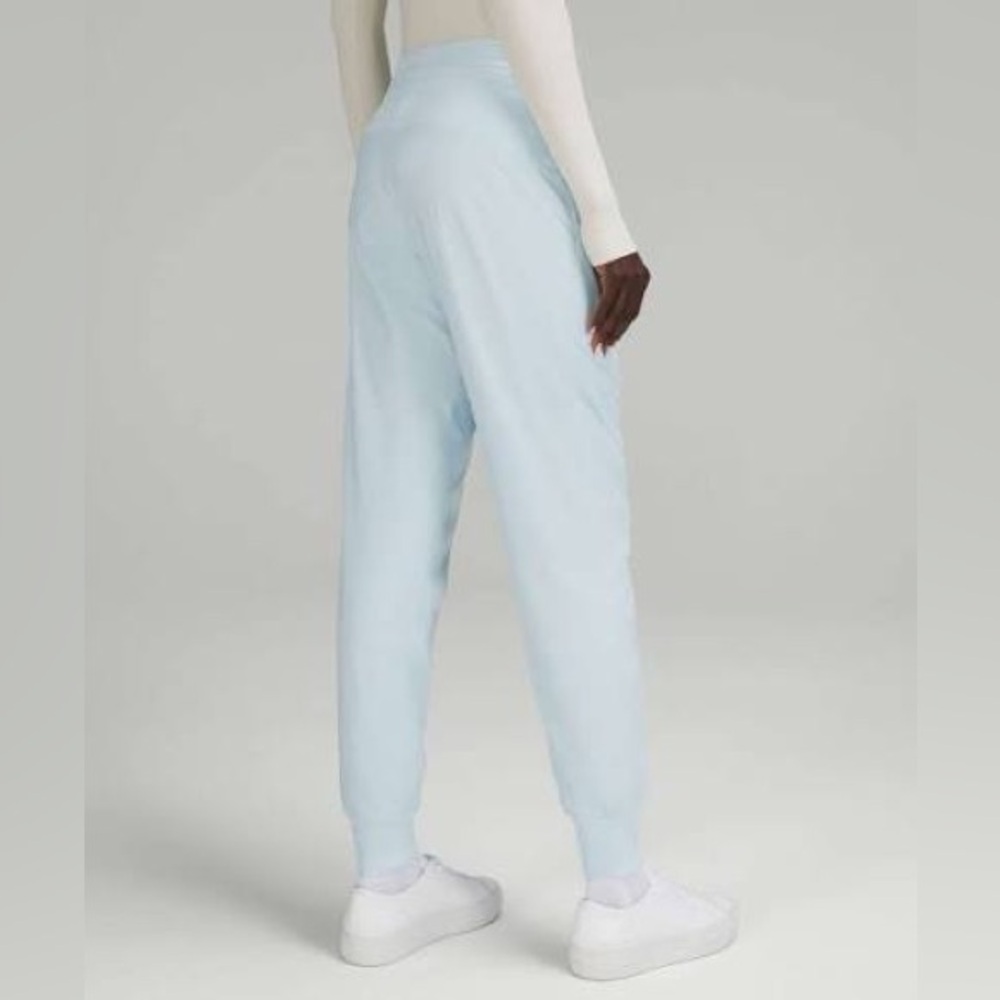 NWOT Lululemon Powder Blue Brushed Softstreme Ribbed Jogger